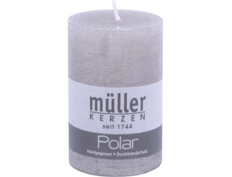 Velas Rústicas Cinza Claro 90X58 mm