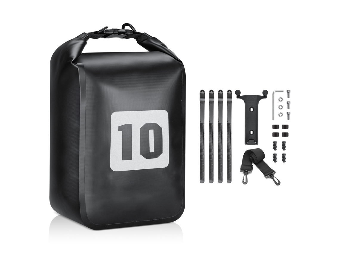 Bolsa Furca Mali 10L impermeável com fixação rápida para longas viagens