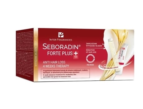 Seboradin Forte Plus Intensive Hair Treatment Kit 24 Nourishing Ampoules 4 Fortifying Serum Tubes Inter Fragrances