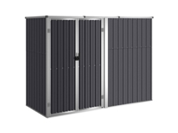 Tool Shed, Tool Sheds Vidaxl Antracite Aço (225 X 89 X 161 Cm)
