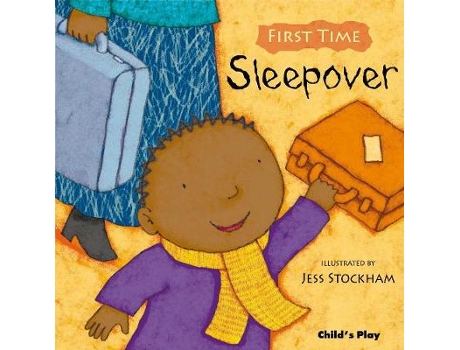 Livro sleepover de illustrated by jess stockham (inglês)