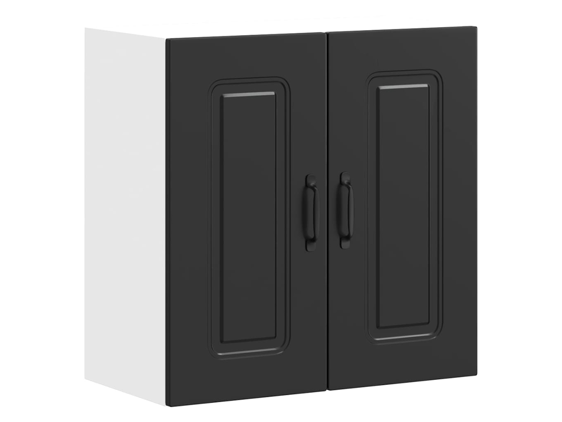 Kitchen Wall Cabinet, Kitchen Wall Cabinets Vidaxl Preto Madeira Processada (n/a)