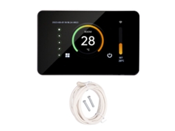 Termostato Wifi Inteligente Com Tela 4.3 Polegadas Controle Celular Sunflare