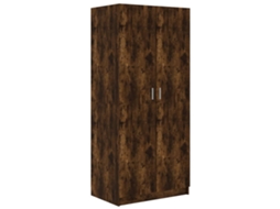 Roupeiro Derivados de Madeira Carvalho Fumado MAISON EXCLUSIVE (80x52x180 cm)