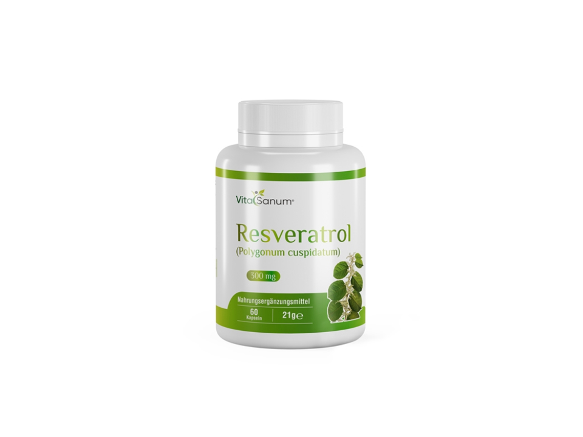 Vitasanum® - Resveratrol (polygonum Cuspidatum) 300 Mg 60 Kapseln