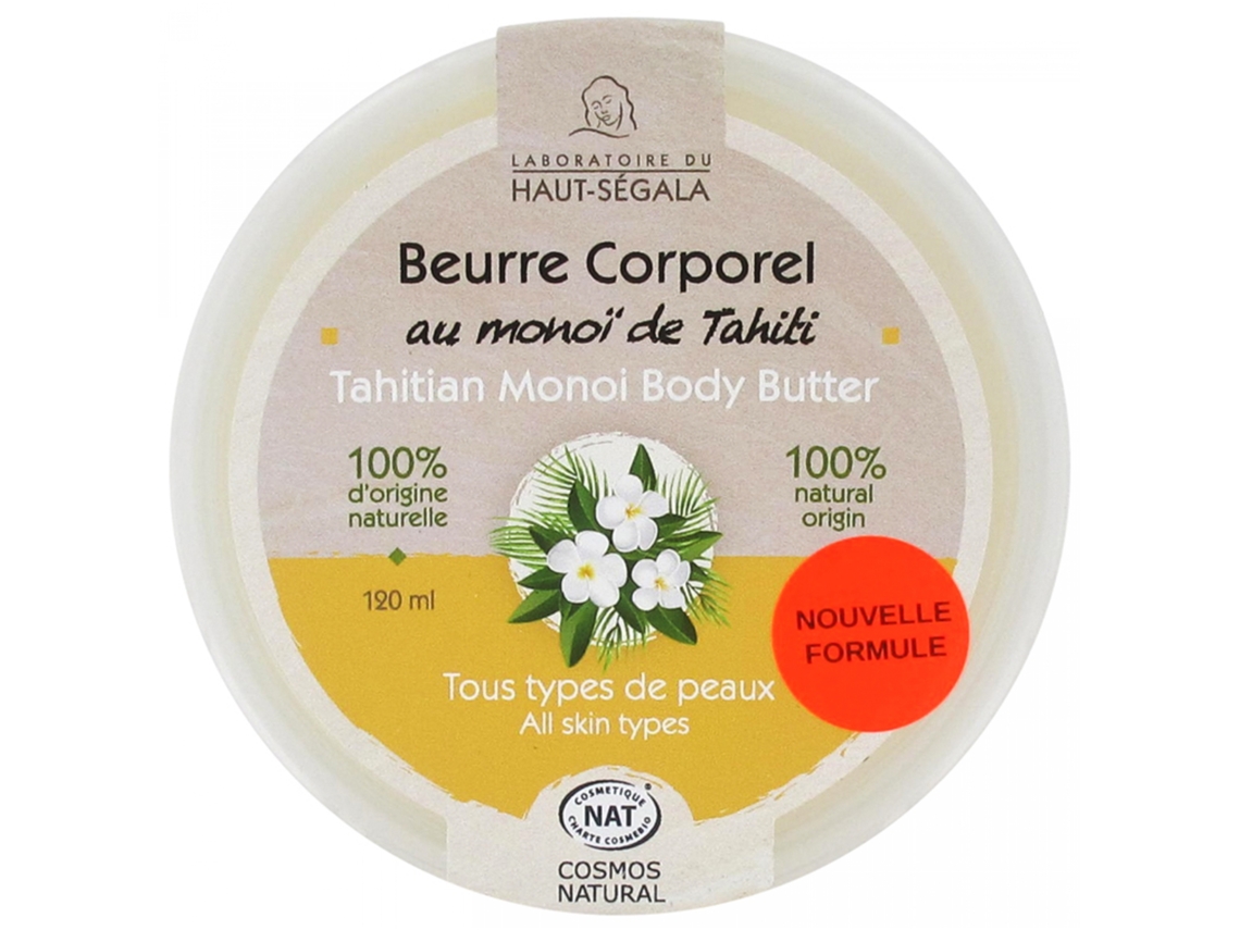 Manteiga Corporal Monoï de Tahiti 120 ml LABORATOIRE DU HAUT-SÉGALA