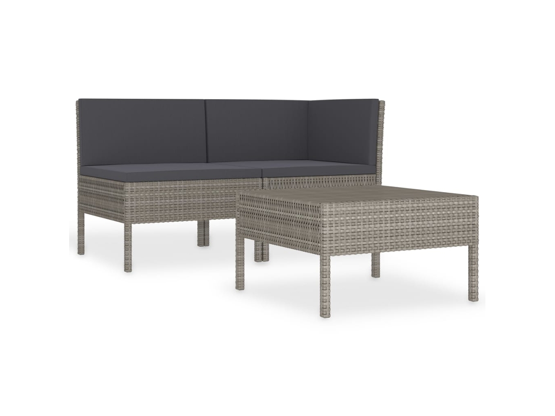 Garden Furniture Set, Garden Furniture Sets Vidaxl Cinzeto Rattan / Vime (n/a)