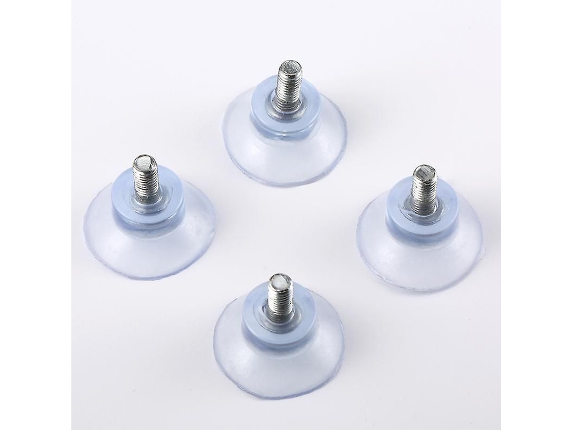 4 Ventosas De 32 Mm Com Rosca De 6mm
