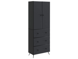 Maison Exclusive - Conjunto De Gabinete 2 Unid. 66 X 34,5 X 90 Cm Preto