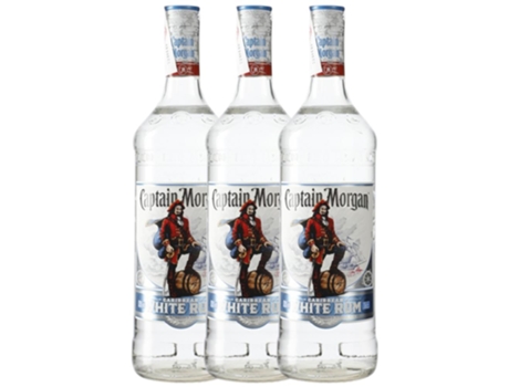 Rum CAPTAIN MORGAN Captain Morgan White (0.7 L - 3 unidades)
