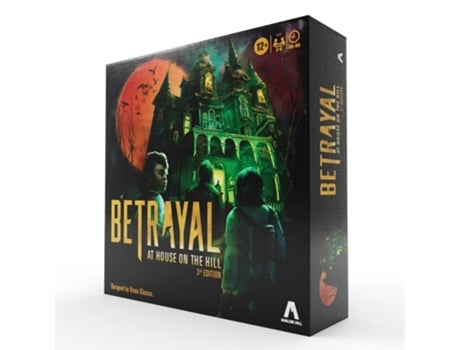 Jogo Coletivo AVALON HILL Betrayal At House On The Hill 3Rd Edition (Idade Mínima Recomendada: 12 anos - Inglês)
