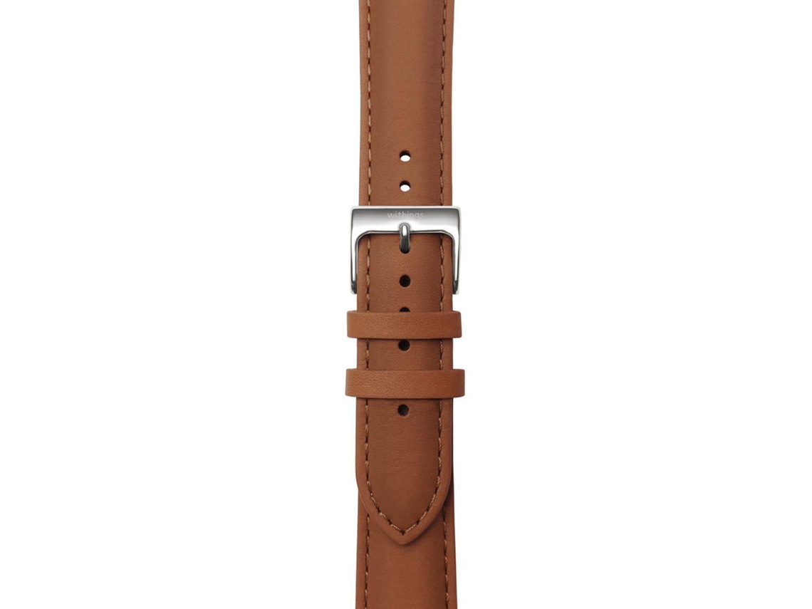 Pulseira cabedal WITHINGS 20mm cast/aço