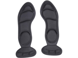 Palmilhas De Esponja Bege Para Sapatos Femininos, Com Aderência No Calcanhar, Ideais Para Sapatos De Salto Alto