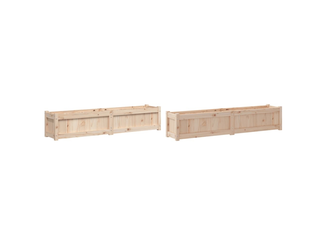 Garden Planter, Garden Planters Vidaxl Marrom Madeira De Pinho (n/a)