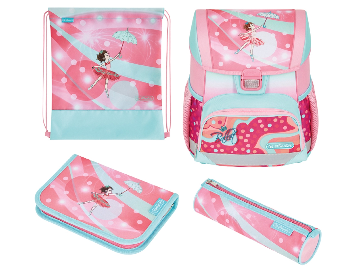 Bolsa Escolar HERLITZ Loop Plus Ballet Love