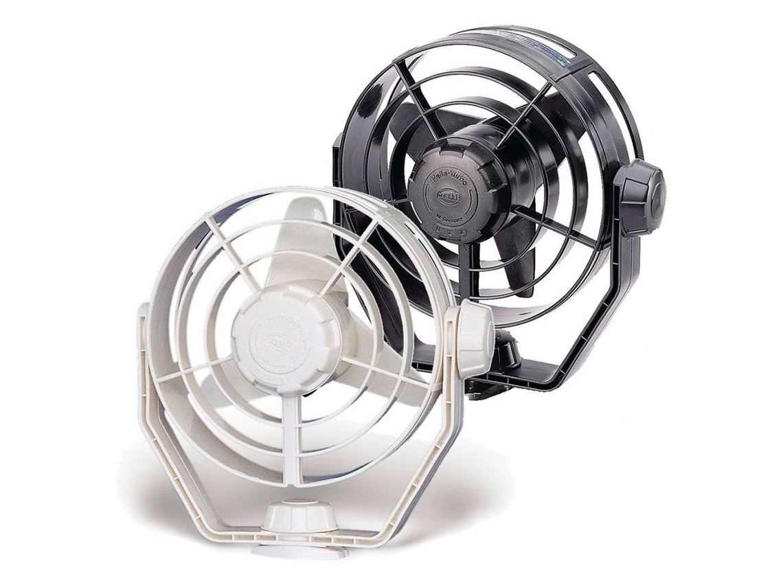 Fã 12V Prateadohella Marine