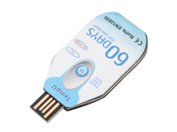 Data Logger Usb 2.0 Descartável À Prova Dágua Com 60 Dias De Registro De Temperatura Para Indústria Química, Biológica E Médica