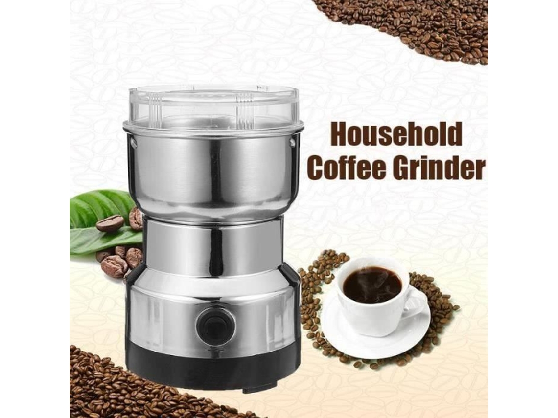 Moedor de café de aço elétrico DDN11355-Electric Moedor de especiarias de pimenta e nozes de linhaça Liquidificador de aço inoxidável 220V YWEI