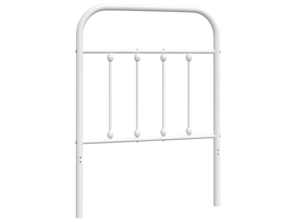 Headboard, Headboards Vidaxl Branco Aço (75 Cm)