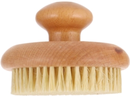 Escova Esfoliante Corporal Redonda, Escova De Massagem E Esfoliação Em Material Sintético Para Remover Células Mortas Da