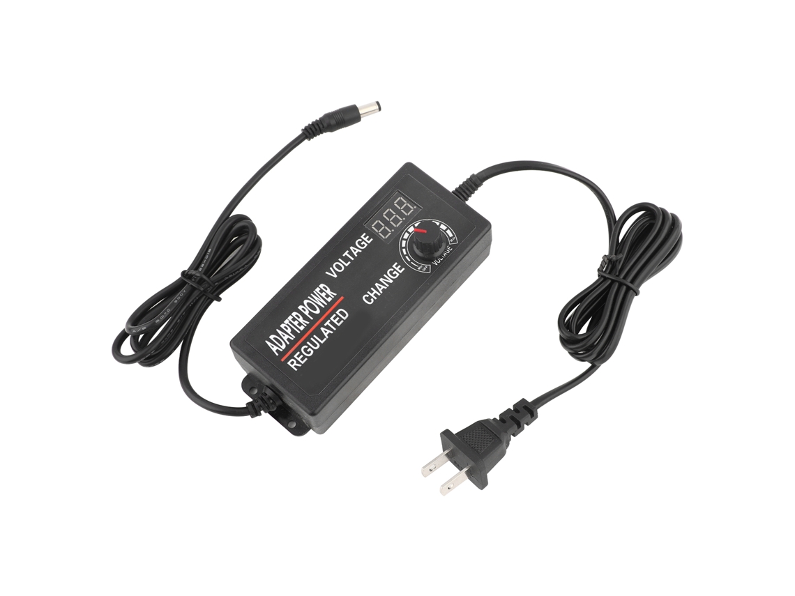 Adaptador de Corriente Ajustable Ac/dc de 3 12 V 5 a 72 W Con Protección Multinivel Y Pantalla Led.