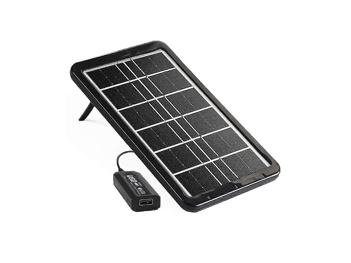 Painel Solar Usb 5v 6w, Carregador De Bateria Portátil De Alta Eficiência Com Cabo Para Celular. Olysi Shop