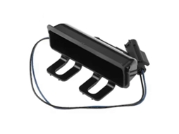 Lurelia Fecho Da Bagageira Para Smart Fortwo 451 2008-2015, Interruptor Traseiro Preto, 3 Cm, 1-3 Cm