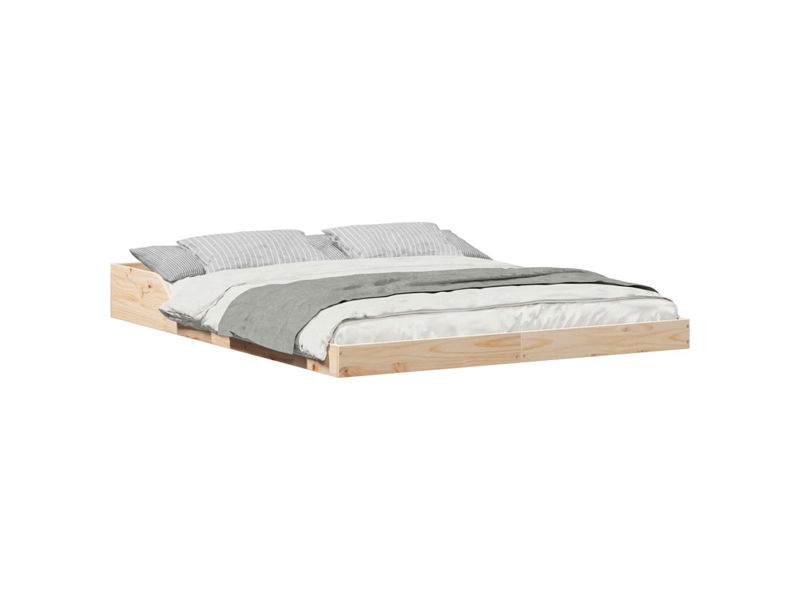Estrutura da Cama Castanho 160 X 220 Cm MAISON EXCLUSIVE