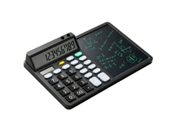 Calculadora Com Bloco De Notas Para Escrita À Mão, Dupla Alimentação Solar, Cálculos Para Estudantes (com Bateria).