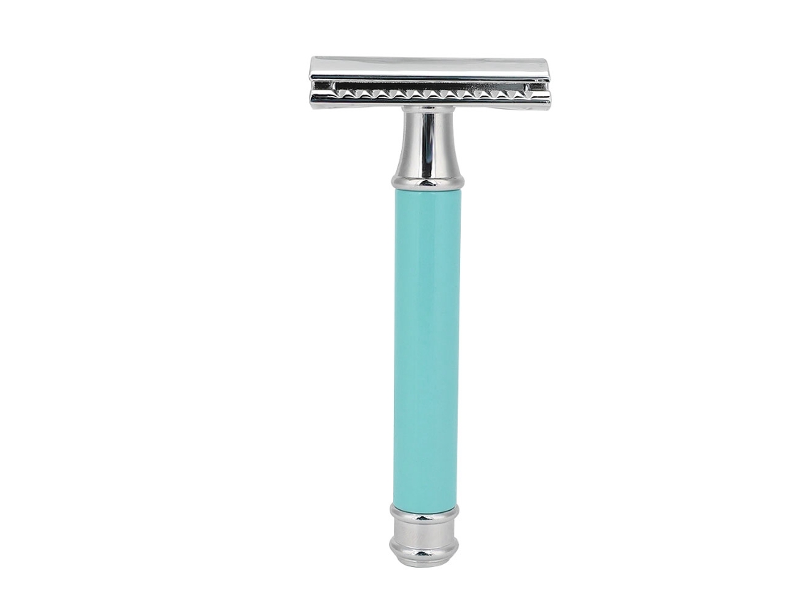 Ferramenta De Barbear Manual Segura Para Homens Azul
