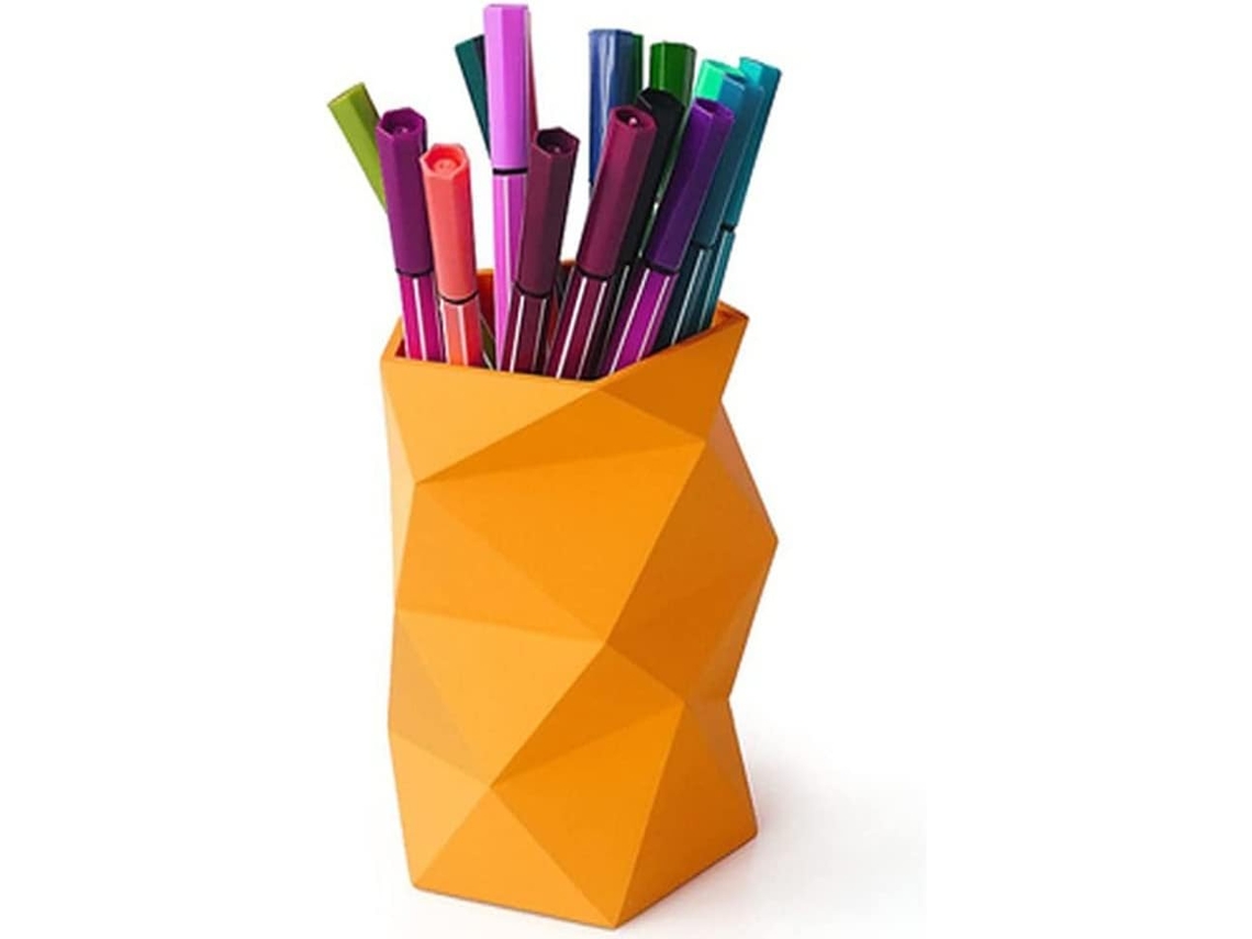 Porta, Canetas Criativo, Caixa Organizadora de Mesa Multifuncional para Artigos de Papelaria BRILVIBERA