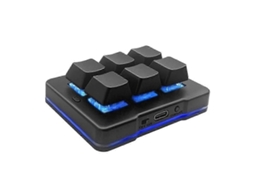 Teclado Sem Fio Para Jogos Mini Usb De 6 Teclas, Teclado Osu Programável Personalizado Com Macros Para Vídeo Ly Ebike