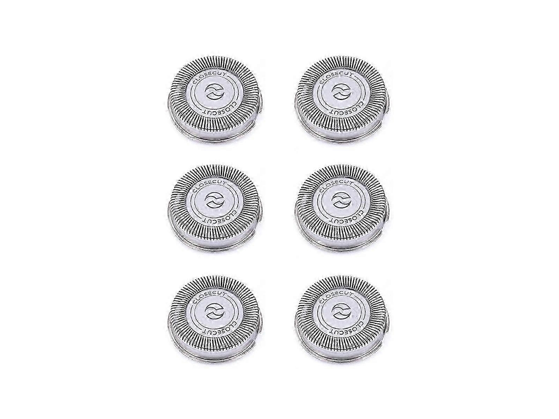 Pacote Com 6 Cabeças Sh30 Para Barbeador 3000/2000/1000/s738, Lâminas Afiadas E Duráveisvayotoy