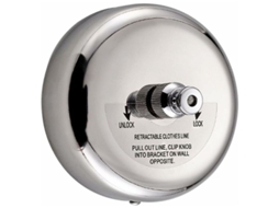 Secador de roupas retrátil Nova Line, aço inox 304, corda de aço de 9ft, para banheiro, jardim e varanda | S/MARCA