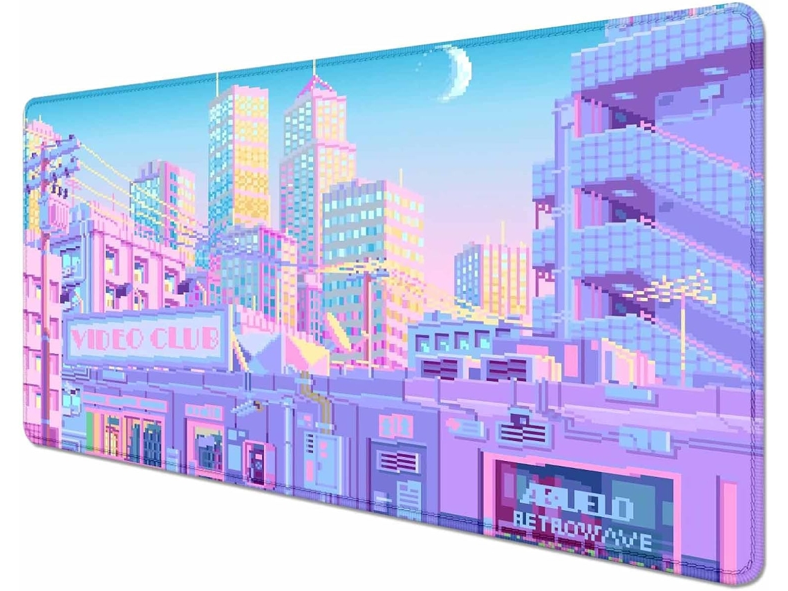 Cidade de Tóquio, Estilo Pixel, Doce, 40x90cm STELASPLEN