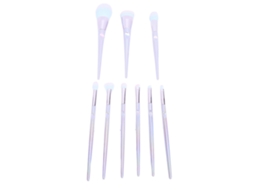 Juego de 9 brochas de maquillaje profesional Vante, perfecto para principiantes