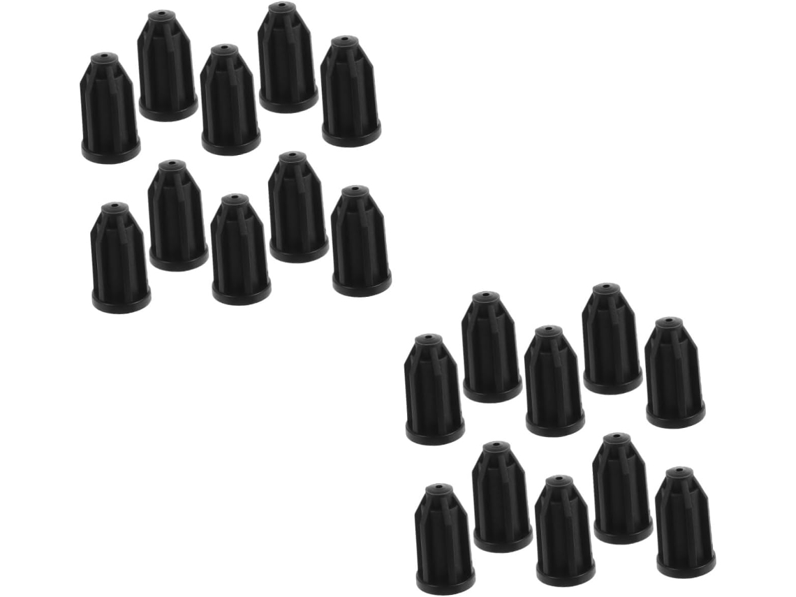 Kit De Montagem Tampas Válvulas Roda Com 20 Peças, Insertos De Válvulas Roda, Bucha De Roda Sobressalente, Inserto De