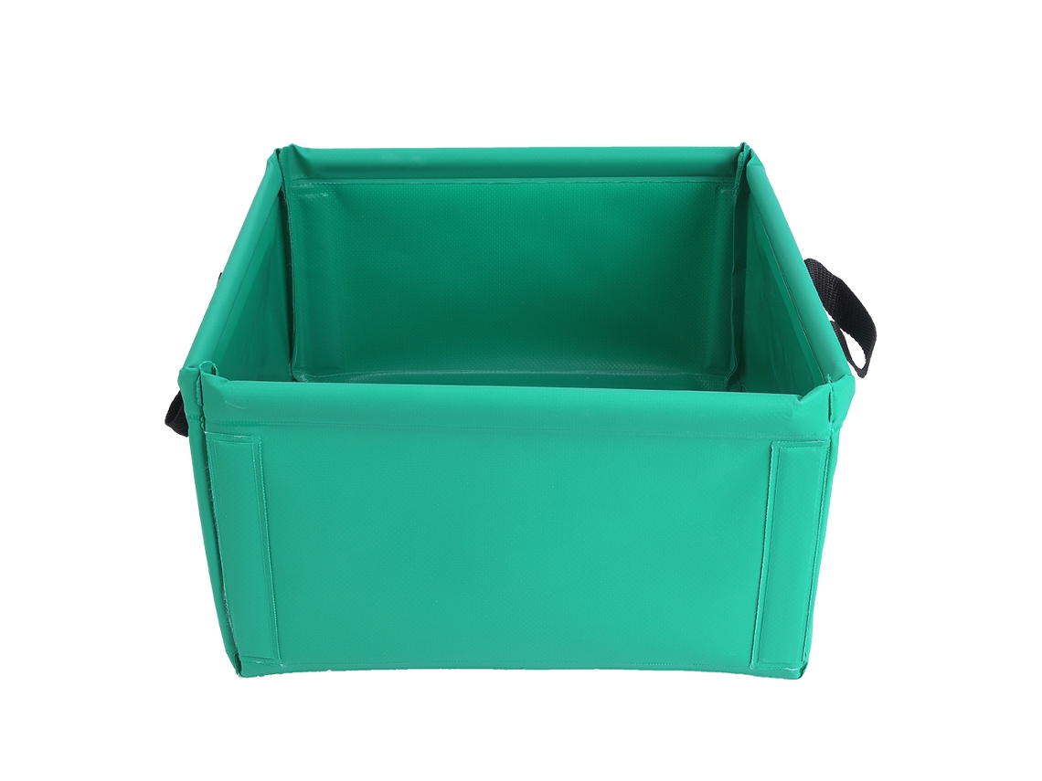 Balde Dobrável Portátil em Pvc com Grande Capacidade, Bacia Impermeável para Lavar Roupa, Ideal para Viagens, Camping e Piqueniques BRILVIBERA