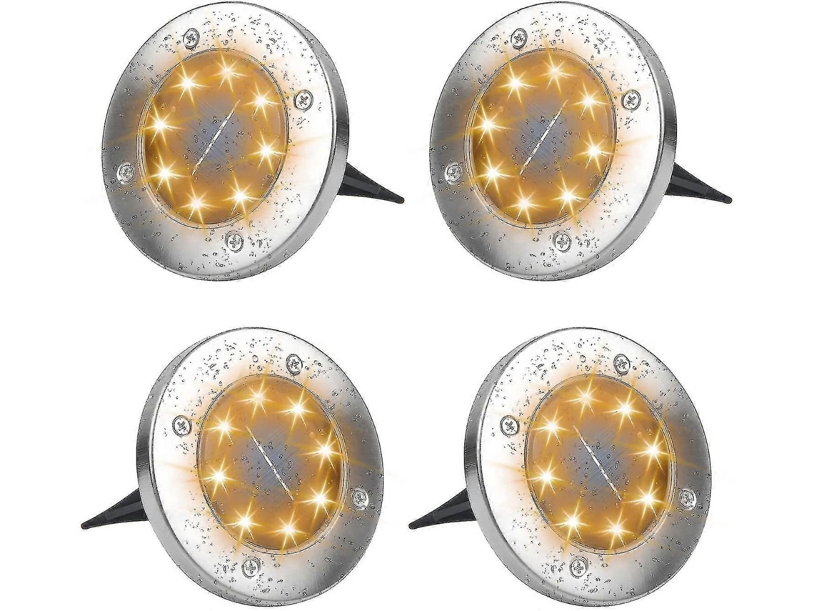 Lâmpada De Jardim Solar St Outdoor Com Iluminação Solar Led Branca Quente Para Áreas Externas, Para Passarela, Jardim, Terraço, Qu Aquaforge
