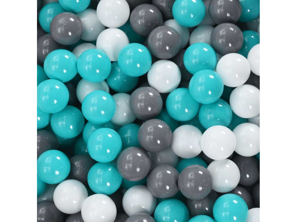 Conjunto 1000 Bola de brincar VIDAXL Multicolor