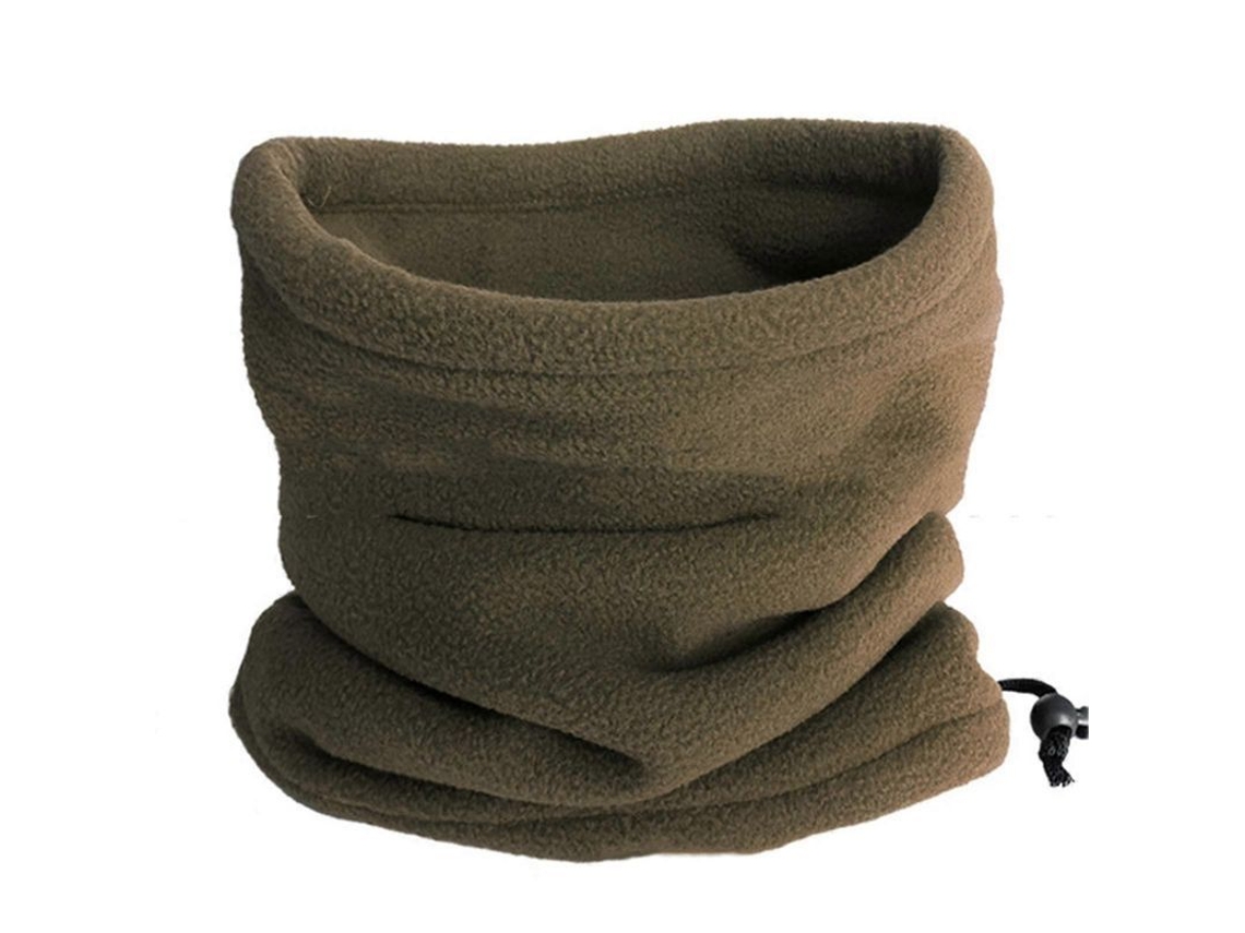 2026 cachecol de Inverno Unissex de Fleece Macio Espesso para Exterior Cor Solida