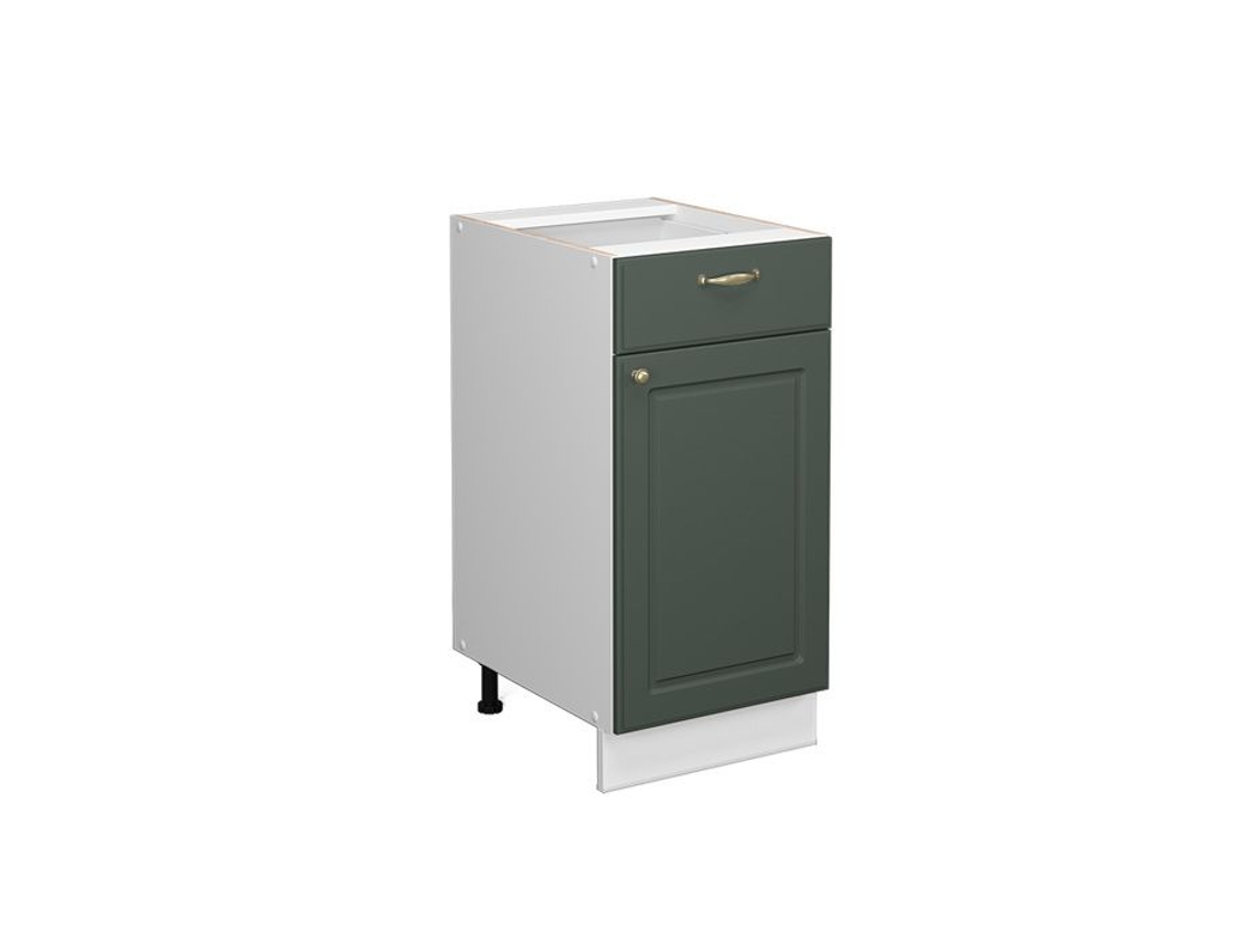 Móvel de cozinha Vicco Fame-Line, Country Gold Green, 40 cm sem bancada