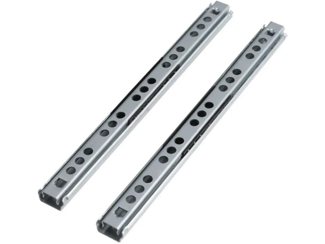 Corrediças De Gaveta Com Rolamento Deslizamento Suave, Deslizamento Bidirecional, 17mm De Largura, Acessórios De