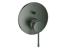 Misturadora Monocomando De Banheira Grohe Essence, Conjunto Pronto A Montar Para A Grohe Rapido Smartbox, 24167al1, Cor Grafite Dura Escovada
