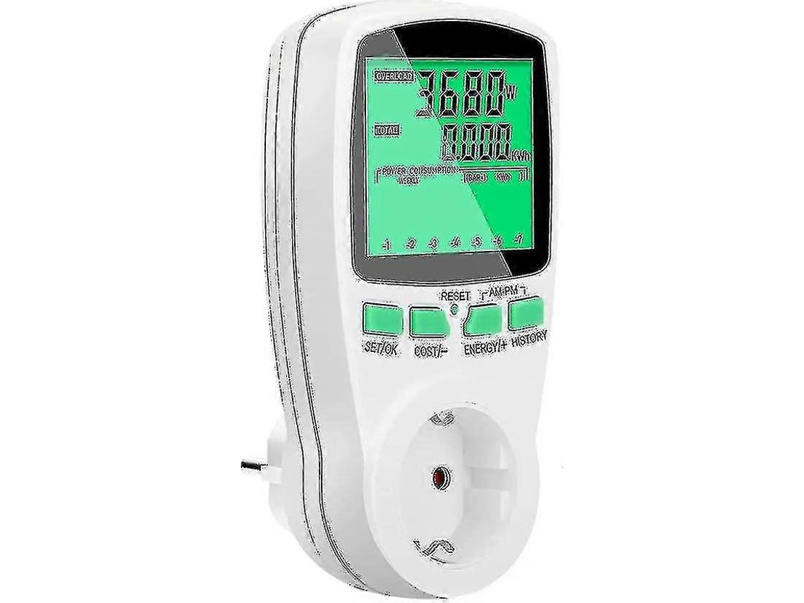 Medidor De Energia Elétrica Para Tomadas, Medidor De Energia Elétrica Para Medição De Mini Sistemas Fotovoltaicos Brilvibera