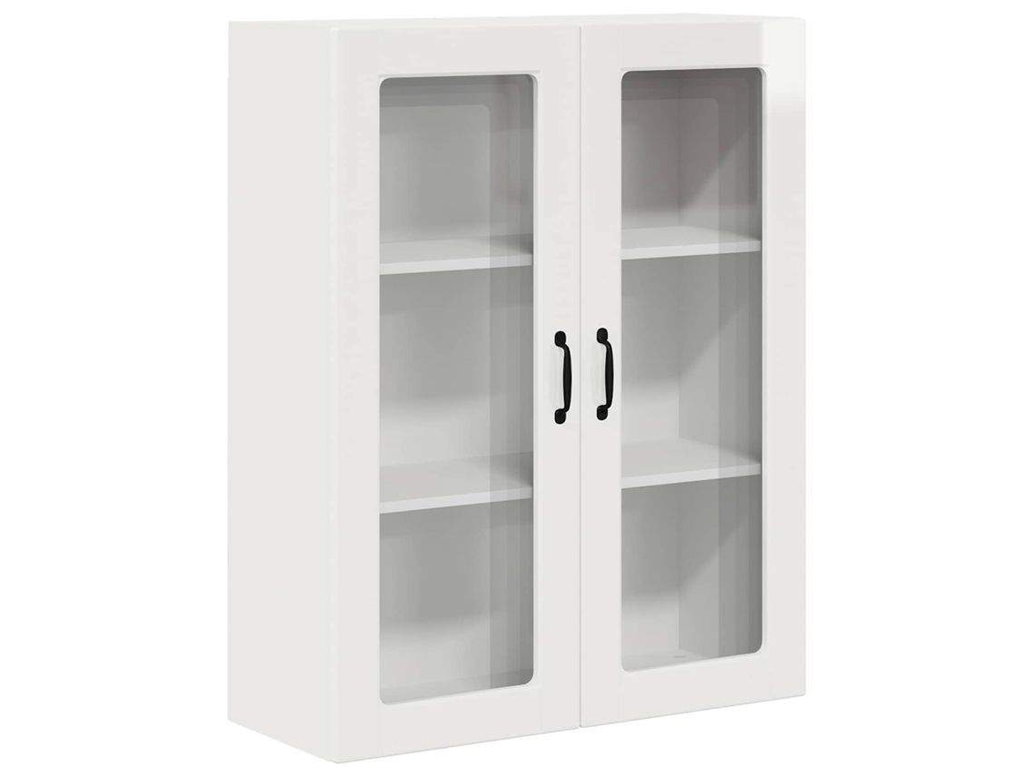 Armário de Cozinha com Porta Branco Brilhante e MAISON EXCLUSIVE 80x31x100 cm