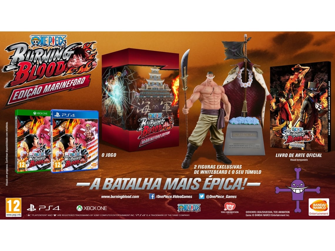 Jogo One Piece Burning Blood PS4 Bandai Namco em Promoção é no Buscapé