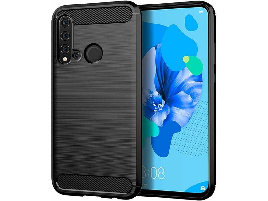 Capa Huawei P20 Lite LMOBILE Carbono Preto