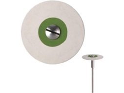Disco De Polimento Borracha Diamantada 26 Mm Para Porcelana Zircônia
