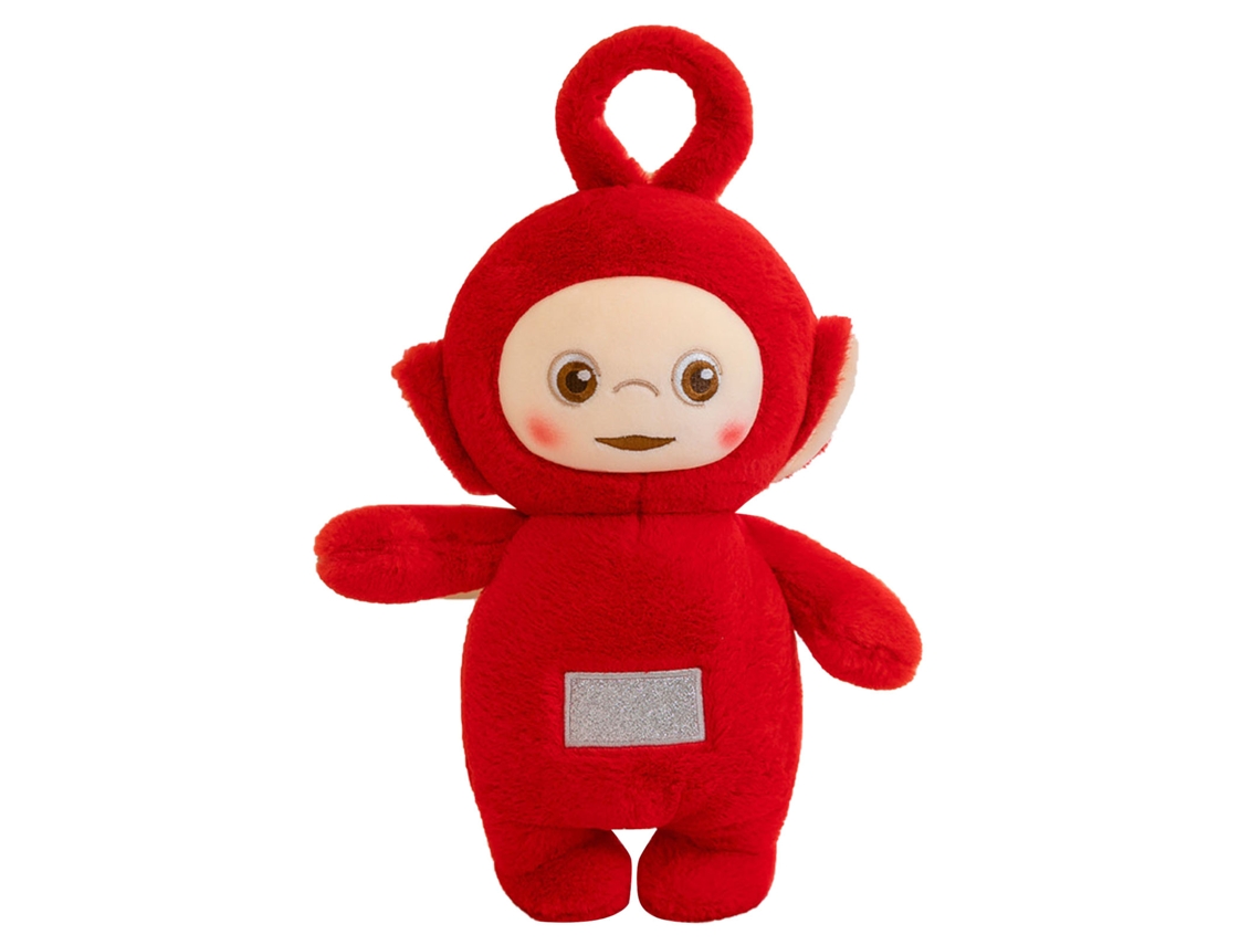 Rebe-muñeco De Peluche Suave Y Exquisito De Algodón 3d Con Expresión Linda Y Colores Brillantes Para Niñas, Regalo Rojo, 11.8 Pulgadas